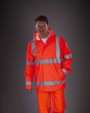 Jassen YOKO Ademende regenjasj Hi-Vis Soft Flex voor bedrukking &amp; borduring