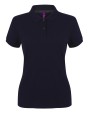 Polo's HENBURY Ladies` Micro-Fine-Piqué Polo Shirt voor bedrukking &amp; borduring
