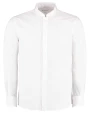 KUSTOM KIT Mandarin collar shirt long-sleeved (tailored fit) Hemden personalisierbar