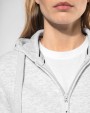 KARIBAN DAMEN KAPUZENSHIRT mit Reißververschluss Sweatshirts personalisierbar