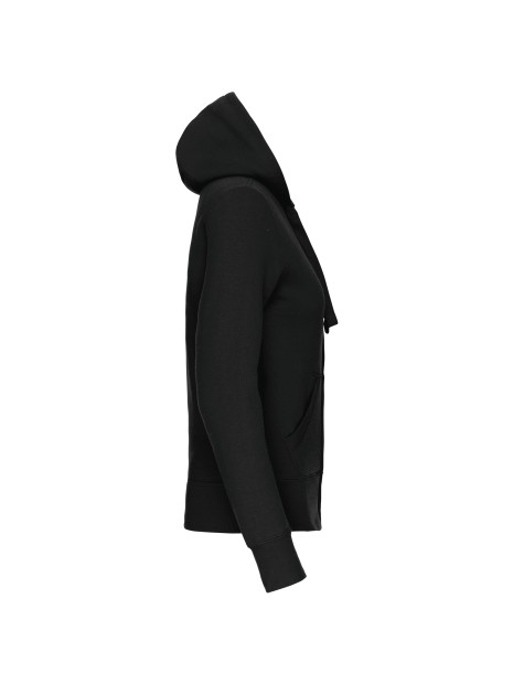 KARIBAN Sweat-shirt zippé capuche femme /api/colors/b9fdad4a-5e94-45cb-8c03-c08b349b28c3 personnalisable