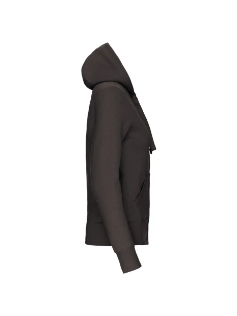 KARIBAN Sweat-shirt zippé capuche femme /api/colors/3664e9be-231a-44a8-bacd-707b001b474c personnalisable