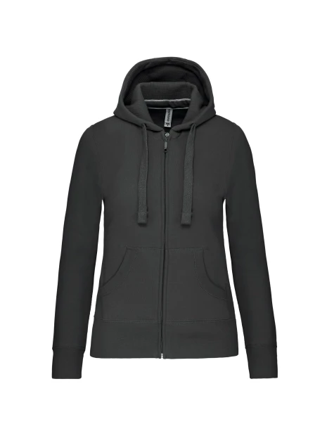 KARIBAN Sweat-shirt zippé capuche femme /api/colors/3664e9be-231a-44a8-bacd-707b001b474c personnalisable