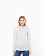 Sweat-shirts personnalisable KARIBAN Sweat-shirt zippé capuche femme