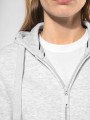 Sweat-shirts à personnaliser KARIBAN Sweat-shirt zippé capuche femme 
