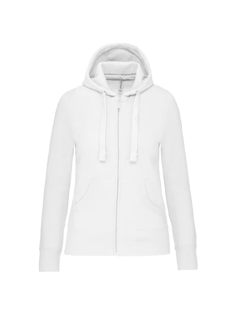 KARIBAN Sweat-shirt zippé capuche femme /api/colors/7a92cd2d-10d2-40b4-928b-296bb7487506 personnalisable