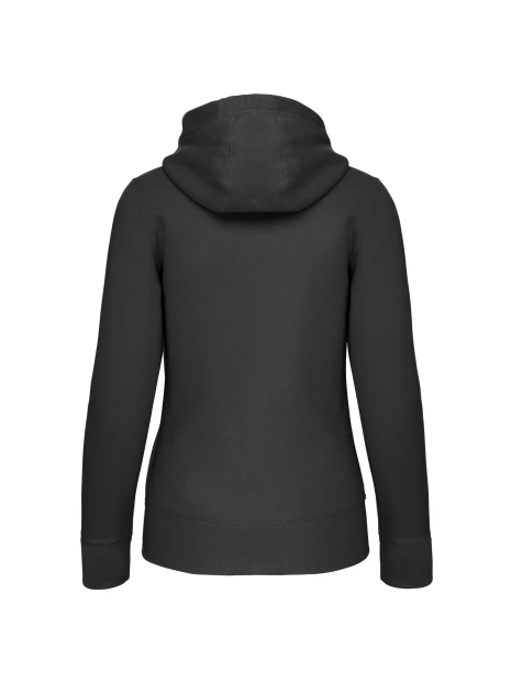 KARIBAN Sweat-shirt zippé capuche femme /api/colors/3664e9be-231a-44a8-bacd-707b001b474c personnalisable