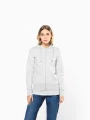 Sweat-shirts à personnaliser KARIBAN Sweat-shirt zippé capuche femme 