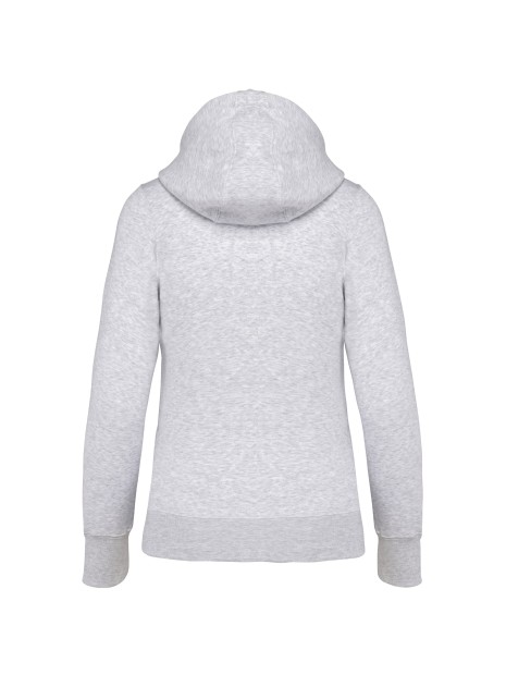 KARIBAN Sweat-shirt zippé capuche femme /api/colors/4a891c91-7426-40ec-9f86-8674f2899954 personnalisable