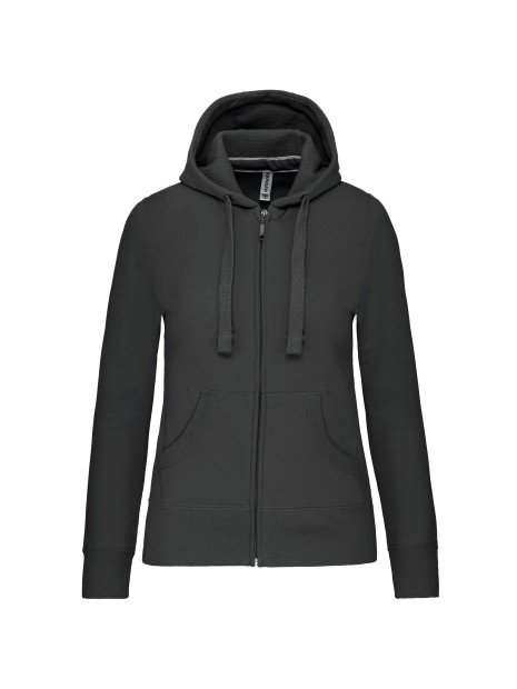 KARIBAN Sweat-shirt zippé capuche femme /api/colors/3664e9be-231a-44a8-bacd-707b001b474c personnalisable