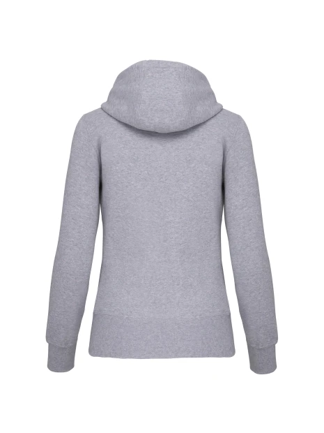 KARIBAN Sweat-shirt zippé capuche femme /api/colors/a37ac46b-201c-43db-9085-8f3a99c04b1c personnalisable