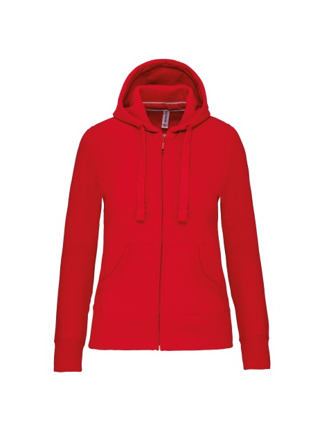 KARIBAN Sweat-shirt zippé capuche femme /api/colors/c953313a-9c9d-493b-934e-ddcf8fada2ae personnalisable