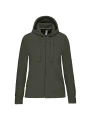 KARIBAN Sweat-shirt zippé capuche femme /api/colors/7d4189a1-61a3-430b-83e5-a3a6fe159806 personnalisable