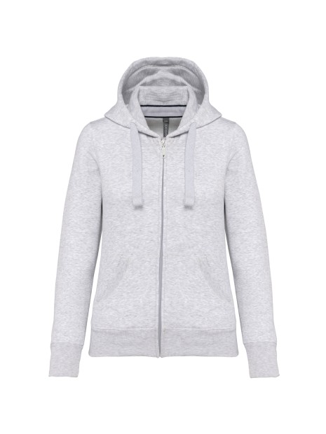 KARIBAN Sweat-shirt zippé capuche femme /api/colors/4a891c91-7426-40ec-9f86-8674f2899954 personnalisable