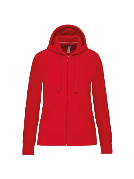 KARIBAN Sweat-shirt zippé capuche femme /api/colors/c953313a-9c9d-493b-934e-ddcf8fada2ae personnalisable