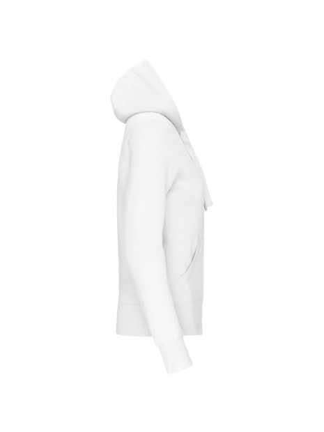 KARIBAN Sweat-shirt zippé capuche femme /api/colors/7a92cd2d-10d2-40b4-928b-296bb7487506 personnalisable