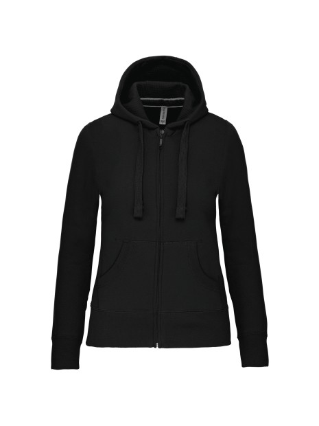 KARIBAN Sweat-shirt zippé capuche femme /api/colors/b9fdad4a-5e94-45cb-8c03-c08b349b28c3 personnalisable