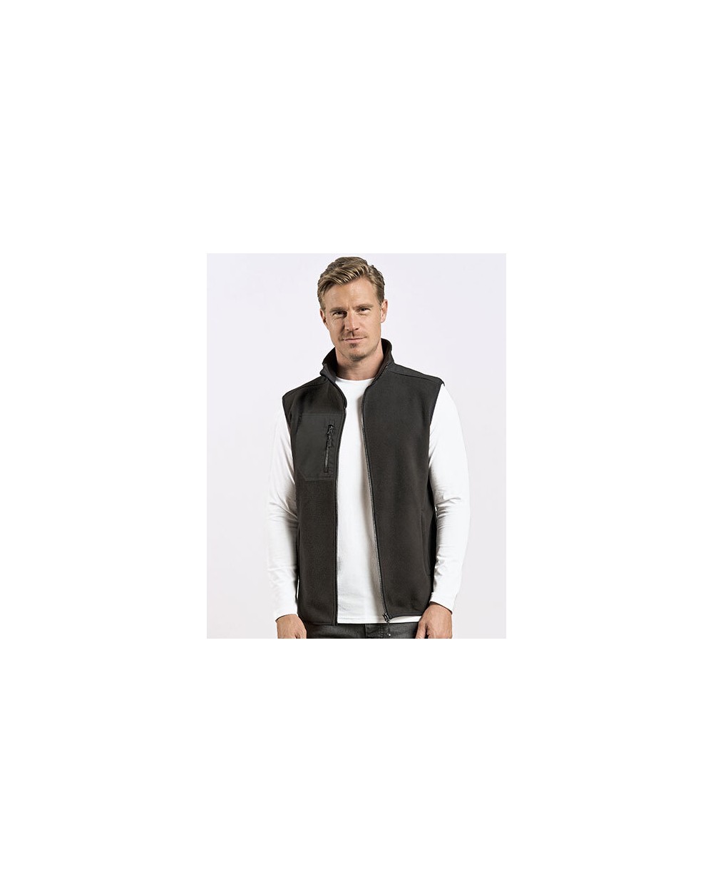 Polar Fleeces PROMODORO Fleece Pullover Zip voor bedrukking &amp; borduring