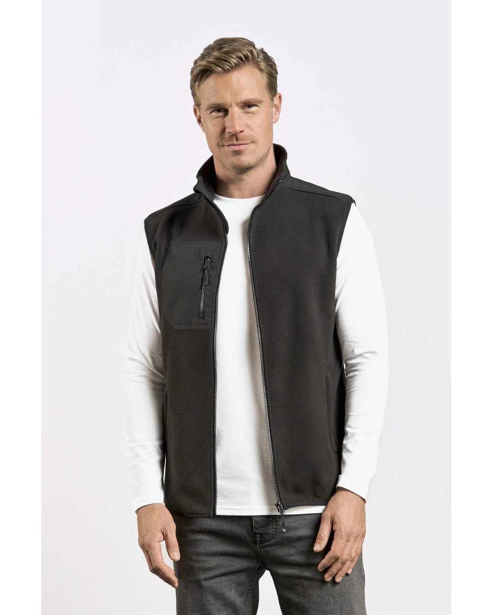 PROMODORO Fleece Pullover Zip Polar Fleeces personalisierbar