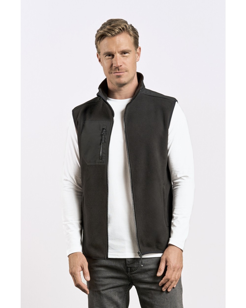 Polar Fleeces PROMODORO Fleece Pullover Zip voor bedrukking &amp; borduring