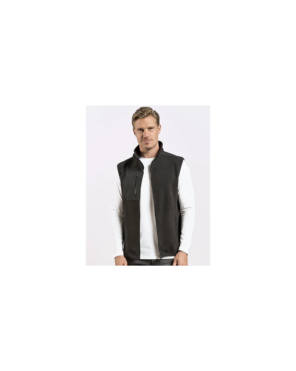 Polar Fleeces PROMODORO Fleece Pullover Zip voor bedrukking &amp; borduring