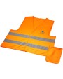 Fluo vestjes 4DO RFX™ Watch-out veiligheidsvest met hoes voor professioneel gebruik voor bedrukking &amp; borduring