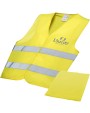 Fluo vestjes 4DO RFX™ Watch-out veiligheidsvest met hoes voor professioneel gebruik voor bedrukking &amp; borduring