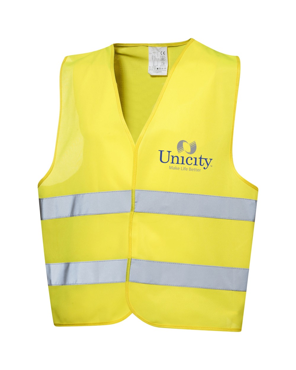 Fluo vestjes 4DO RFX™ Watch-out veiligheidsvest met hoes voor professioneel gebruik voor bedrukking &amp; borduring