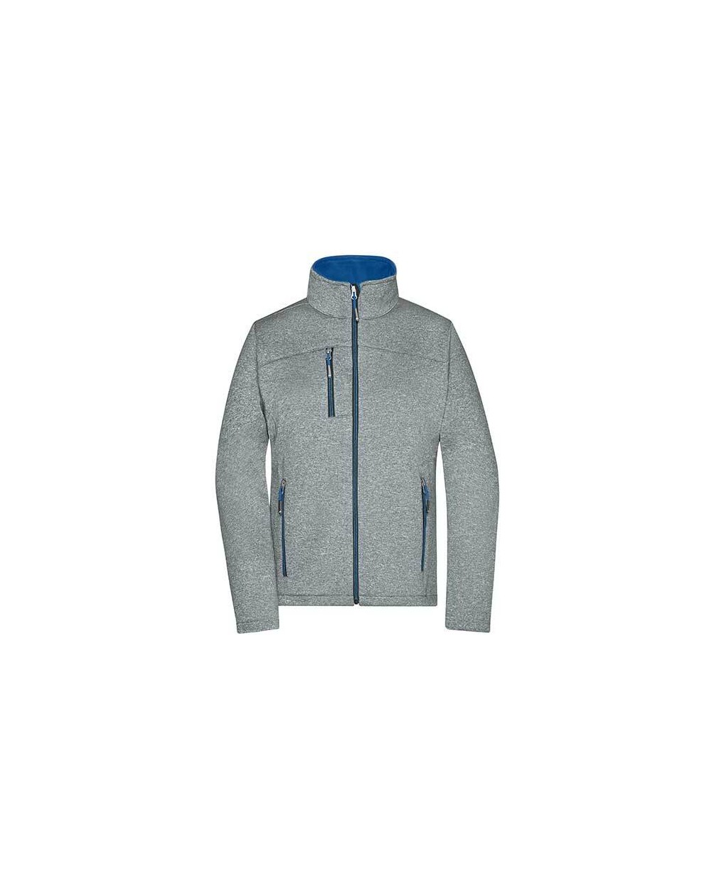 Softshells JAMES & NICHOLSON Ladies` Softshell Jacket voor bedrukking &amp; borduring