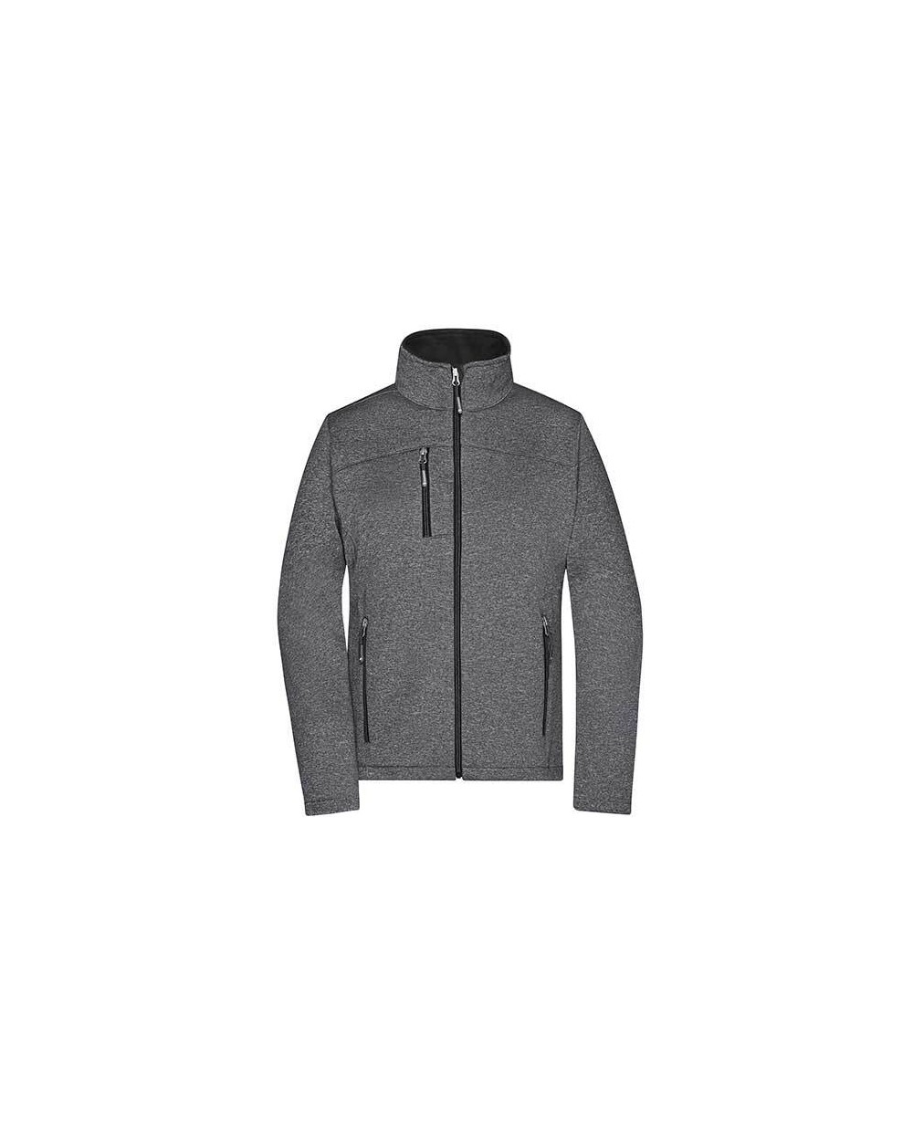 Softshells JAMES & NICHOLSON Ladies` Softshell Jacket voor bedrukking &amp; borduring