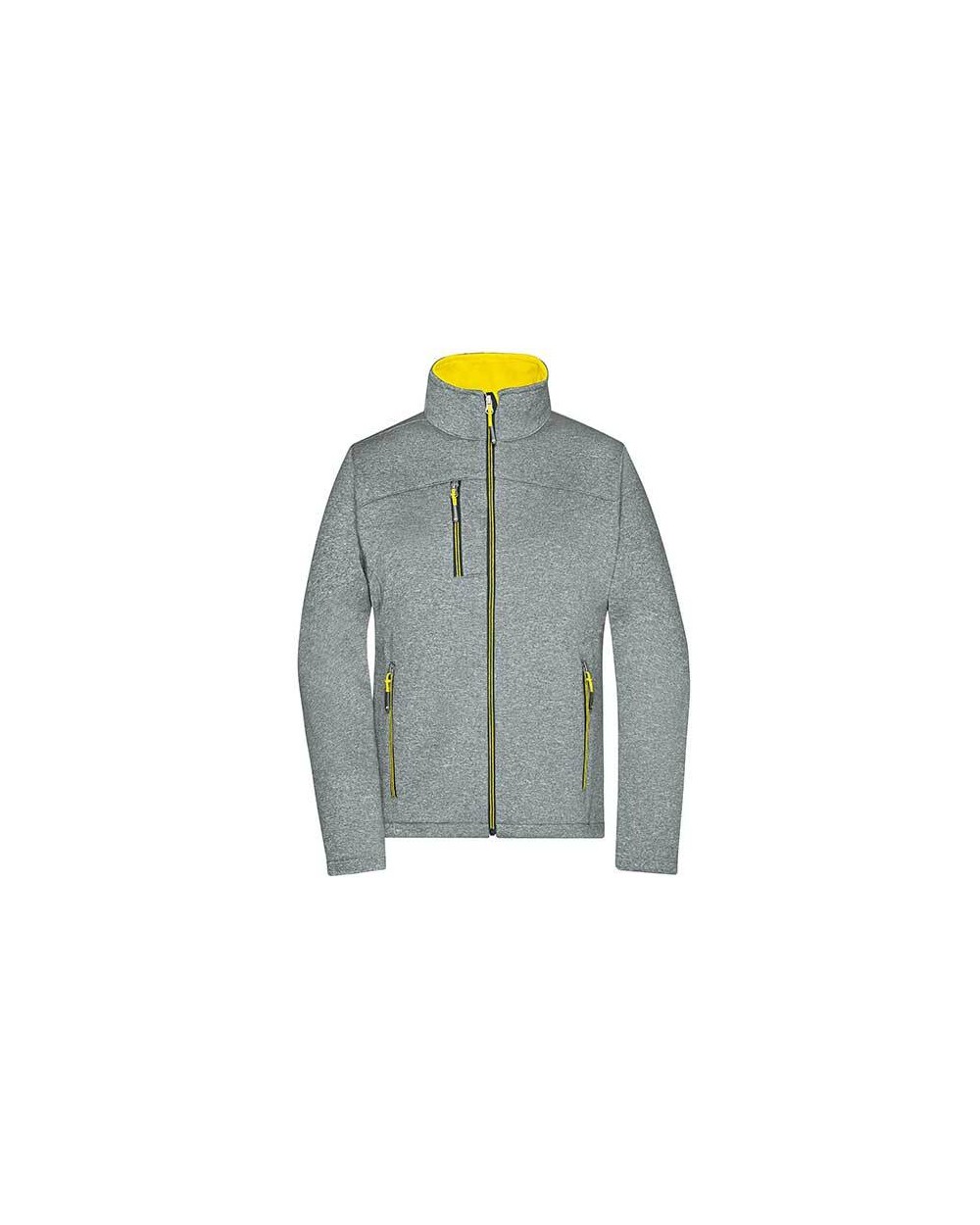 Softshells JAMES & NICHOLSON Ladies` Softshell Jacket voor bedrukking &amp; borduring