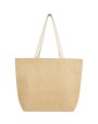 Tote bags 4DO Juta jute draagtas van 300 g/m² 12 l voor bedrukking &amp; borduring