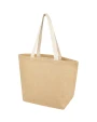 Tote bags 4DO Juta jute draagtas van 300 g/m² 12 l voor bedrukking &amp; borduring
