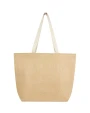 Tote bags 4DO Juta jute draagtas van 300 g/m² 12 l voor bedrukking &amp; borduring