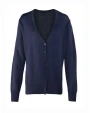 Pulls personnalisable PREMIER Ladies Button Through Knitted Cardigan