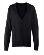 Pulls personnalisable PREMIER Ladies Button Through Knitted Cardigan