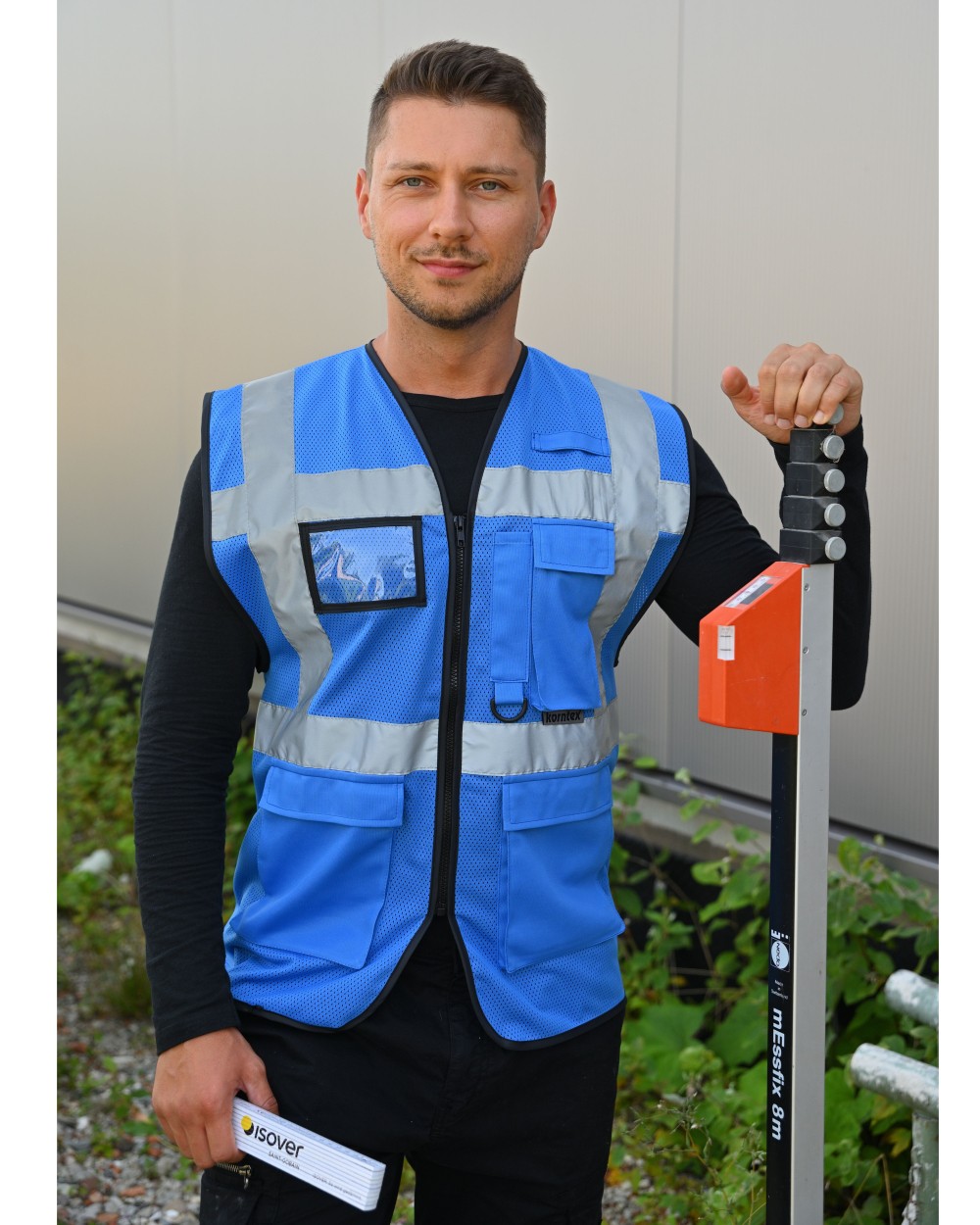 KORNTEX MESH MULTIFUNCTIONAL SAFETY VEST "LARISA" Warnwesten personalisierbar