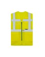 Fluo vestjes KORNTEX MESH MULTIFUNCTIONAL SAFETY VEST "LARISA" voor bedrukking &amp; borduring
