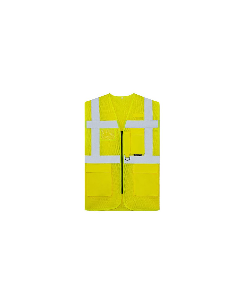 Fluo vestjes KORNTEX MESH MULTIFUNCTIONAL SAFETY VEST "LARISA" voor bedrukking &amp; borduring
