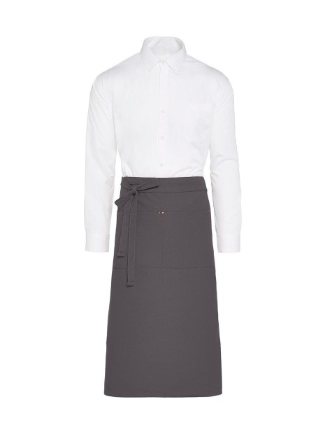 SG CLOTHING PROVENCE - Bistro Apron with Pocket /api/colors/f07121ee-2ff0-449a-ab59-79be9a11aa30 personnalisable