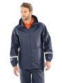 Vestes à personnaliser RESULT Veste imperméable Prism PU avec bandes réfléchissantes 