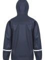Vestes à personnaliser RESULT Veste imperméable Prism PU avec bandes réfléchissantes 