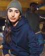 NATIVE SPIRIT Umweltfreundliches Unisex Kapuzen-Sweatshirt mit hängenden Schultern aus gebürstetem Molton Sweatshirts personalisierbar