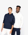 NATIVE SPIRIT Umweltfreundliches Unisex Kapuzen-Sweatshirt mit hängenden Schultern aus gebürstetem Molton Sweatshirts personalisierbar