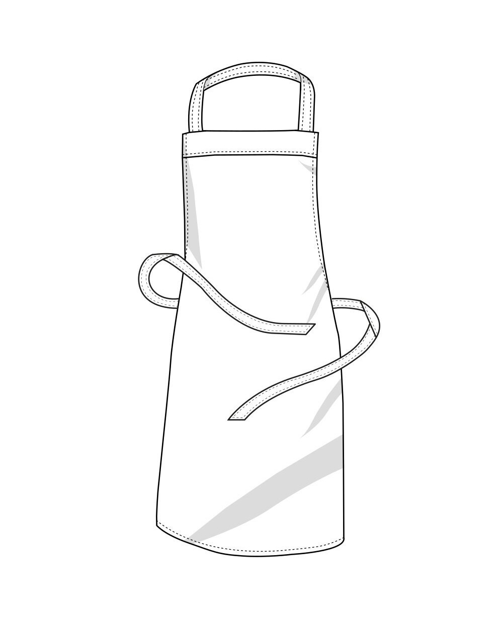 Schorten LINK KITCHENWEAR Barbecue Apron - EU Production voor bedrukking &amp; borduring