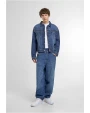 Vestes personnalisable BUILD YOUR BRAND Heavy Ounce Boxy Denim Jacket