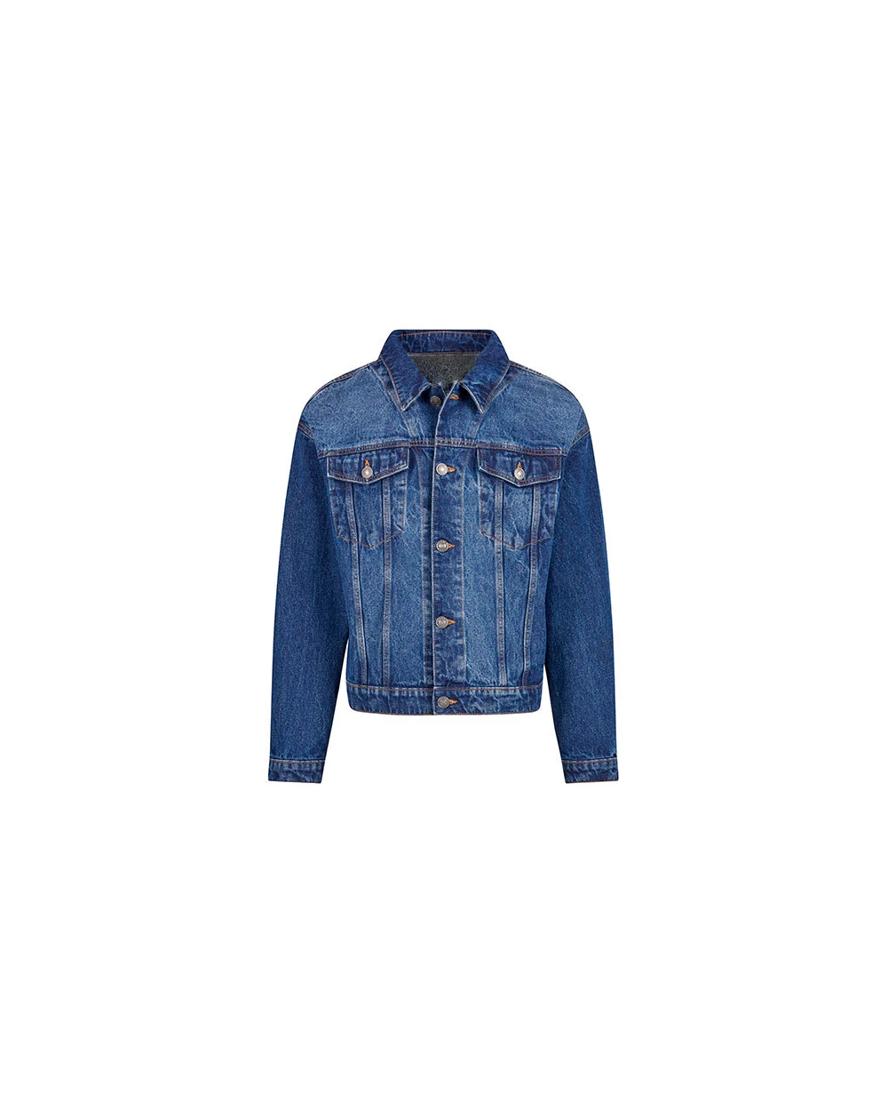 Vestes personnalisable BUILD YOUR BRAND Heavy Ounce Boxy Denim Jacket