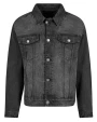 Jassen BUILD YOUR BRAND Heavy Ounce Boxy Denim Jacket voor bedrukking &amp; borduring