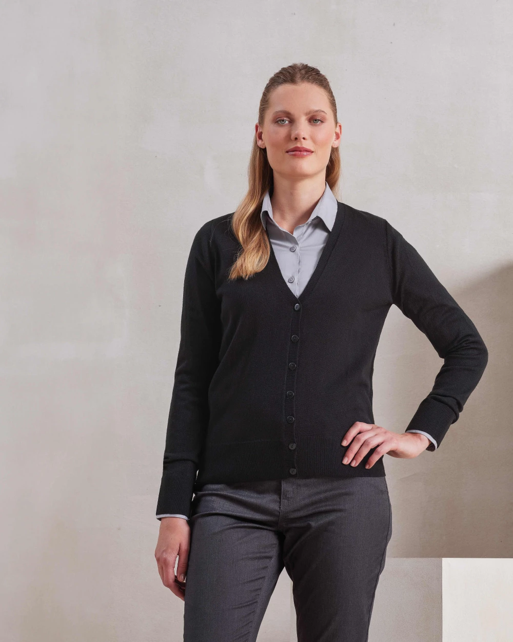 PREMIER Women's 'essential' acrylic cardigan Pullovers personalisierbar