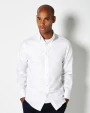 Hemden KUSTOM KIT Tailored Fit Premium Oxford Shirt voor bedrukking &amp; borduring